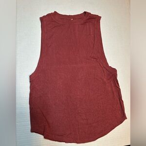 P’Tula Relaxed Tank in rosewood, size—xsmall